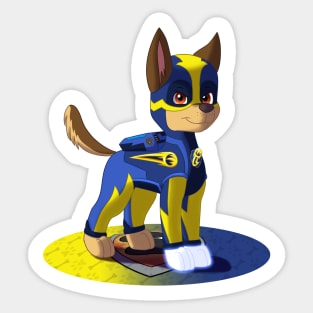 Paw Patrol 'Mighty Pup' Chase Sticker